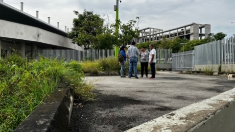 Metrolínea y comunidad aledaña al Portal Girón realizan visita de inspección a sus instalaciones