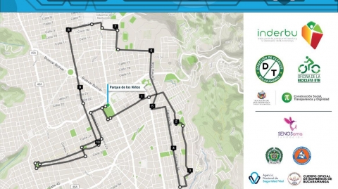   Ciclopaseo nocturno “pedaleando por el Cáncer” afectará operación del SITM