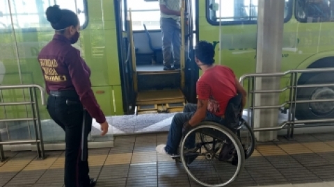 El SITM Metrolínea garantiza accesibilidad en buses y estaciones