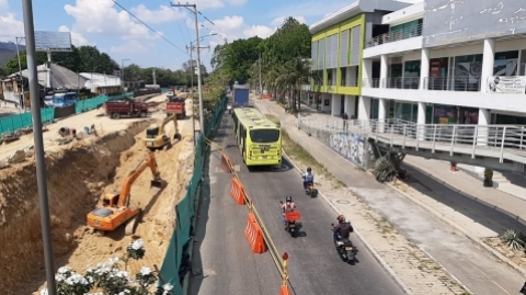 Se mejorarían tiempos de viaje de Metrolínea con solución vial en Piedecuesta