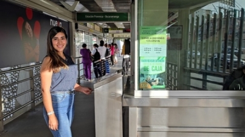 El SITM Metrolínea instala máquina de auto-recarga en la Estación Provenza Central