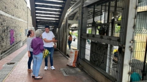 40 kilos de residuos sólidos fueron extraídos de la estación Panamericano
